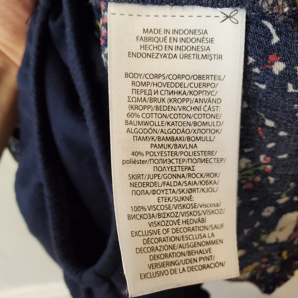 Ralph Lauren Fleece Flutter Sleeve with attached Skirt and bloomer 6M - Picture 6 of 7